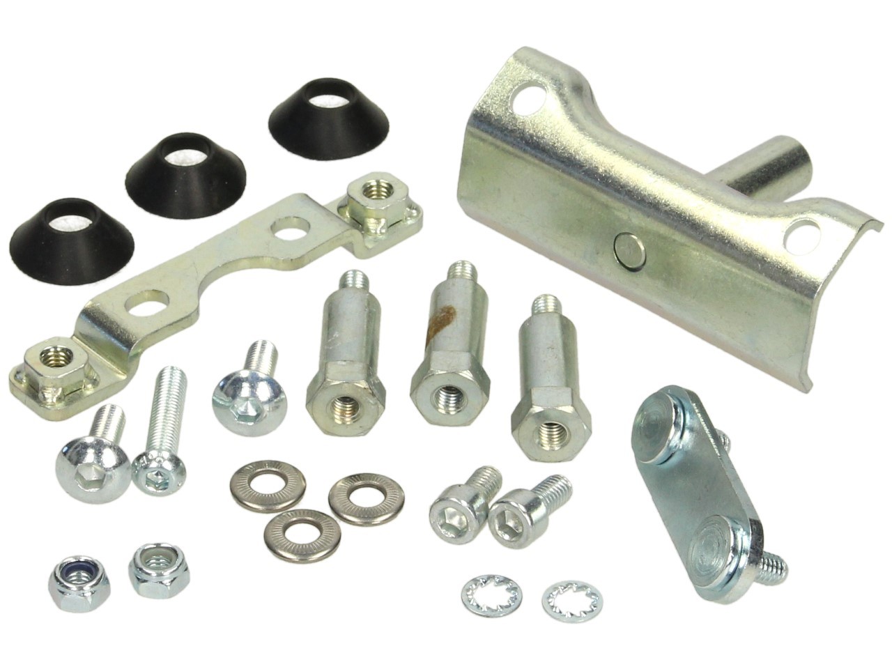 Porte-bagages, avant, chromé, pliable, pour Vespa GTS