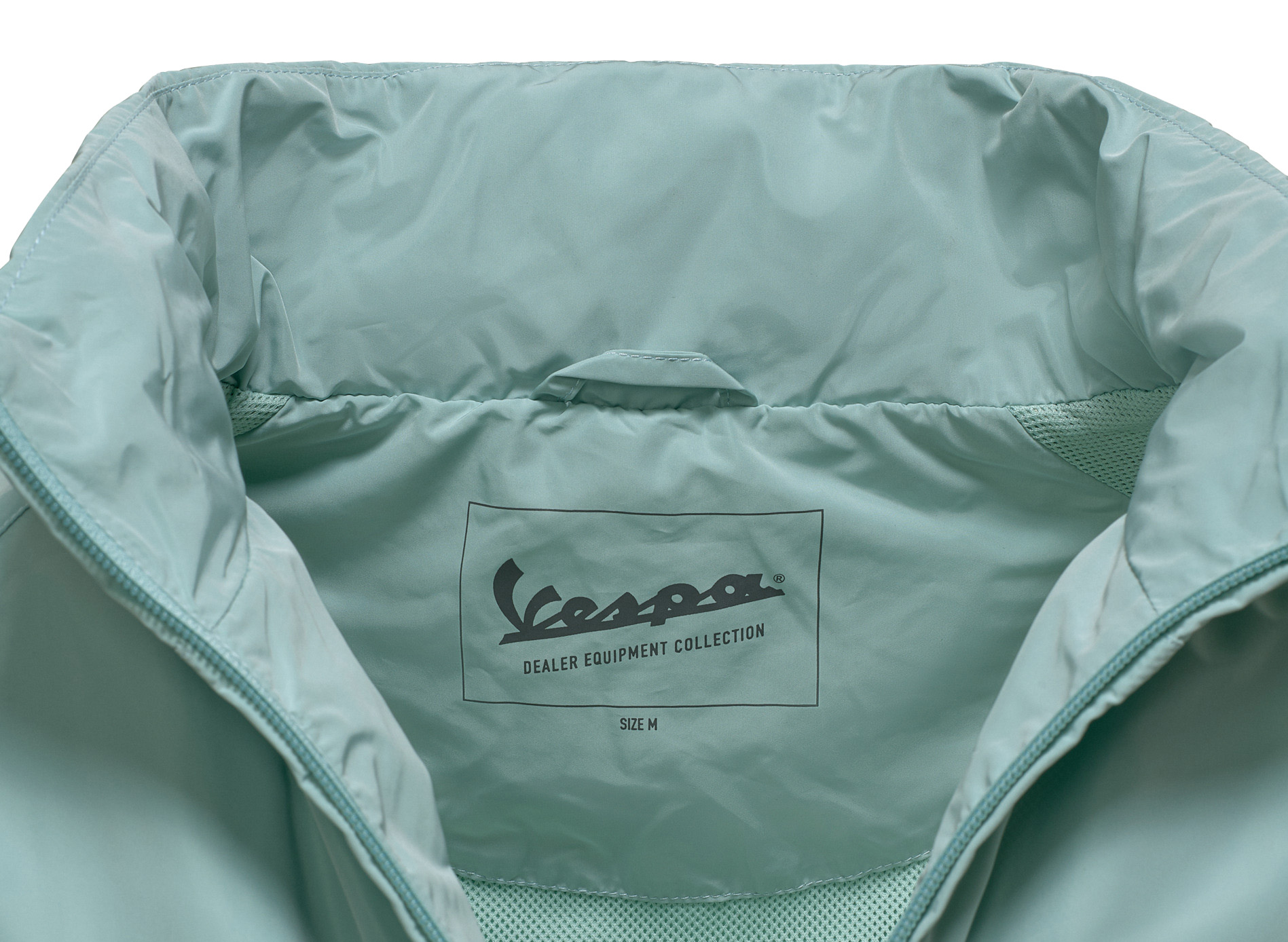 Veste coupe-vent Vespa Origin vert collection DEC