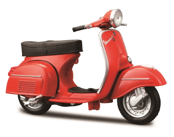 Modèle Vespa 125 GTR (1968), rouge