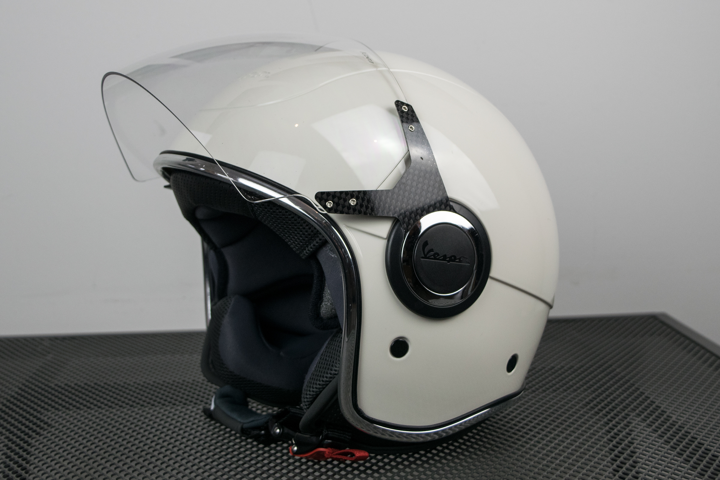 Casque jet Vespa VJ blanc