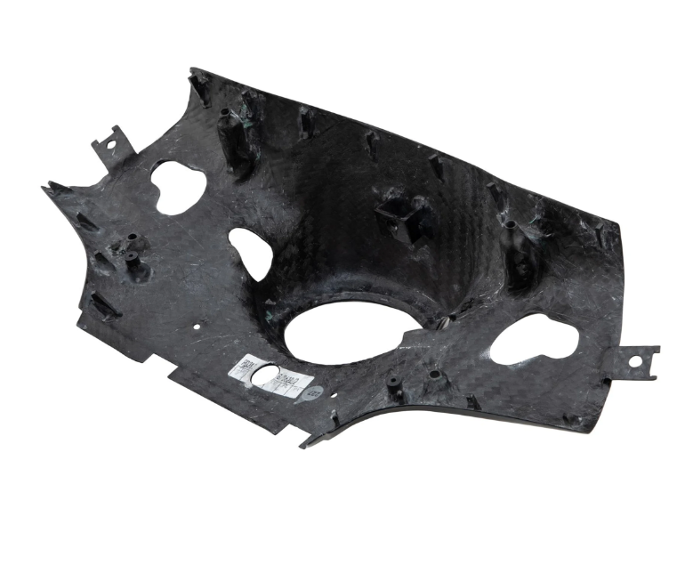 Carénage de guidon en bas pour Vespa Sprint 50-150ccm carbone
