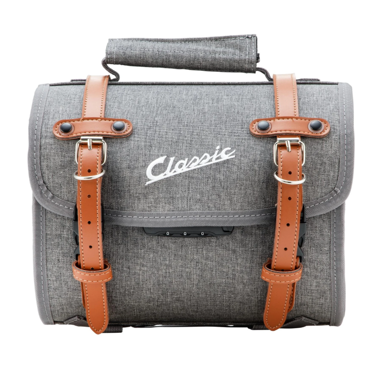 Sac "Classic" petit pour Vespa, nylon, gris