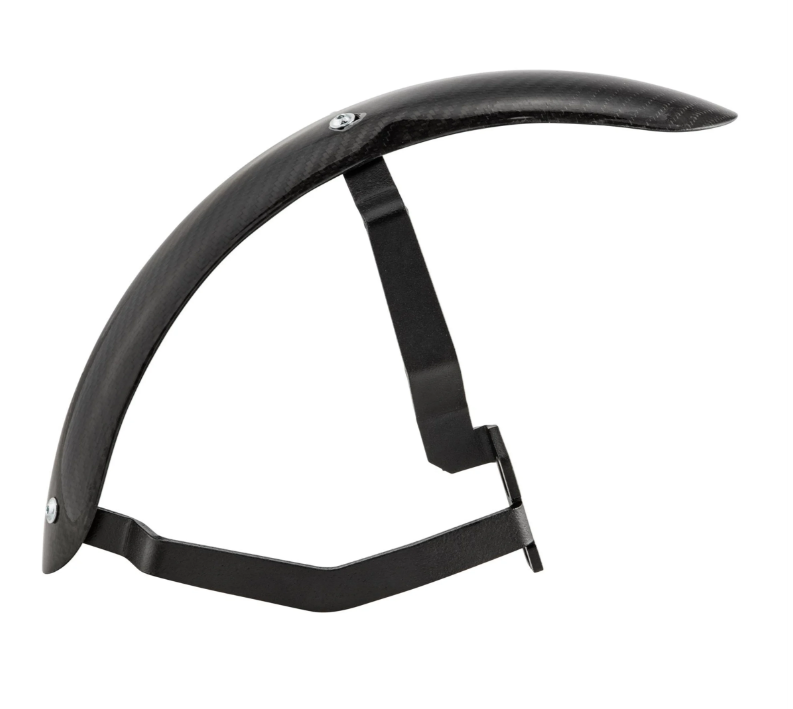 Aile 2.0 Garelli Race EVO II pour Vespa PX 80-200ccm, carbone clair, support noir
