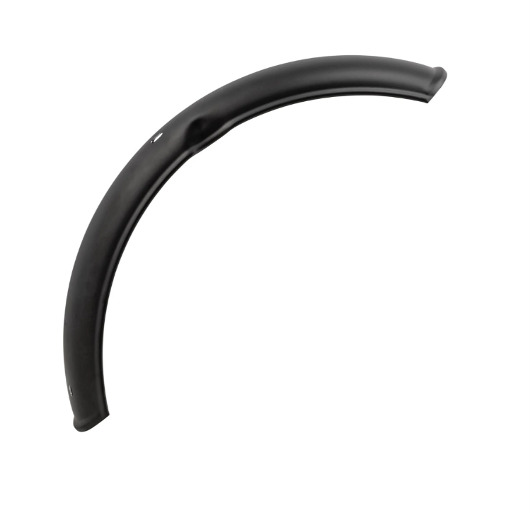 Aile 2.0 Garelli sans support pour Vespa PX 80-200ccm, métal noir mat