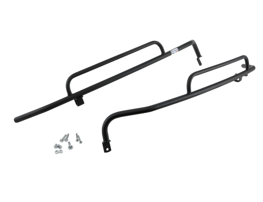 Arceau de protection latéral arrière pour Vespa GTS /GTS Super /GTV, 125-300ccm, noir mat