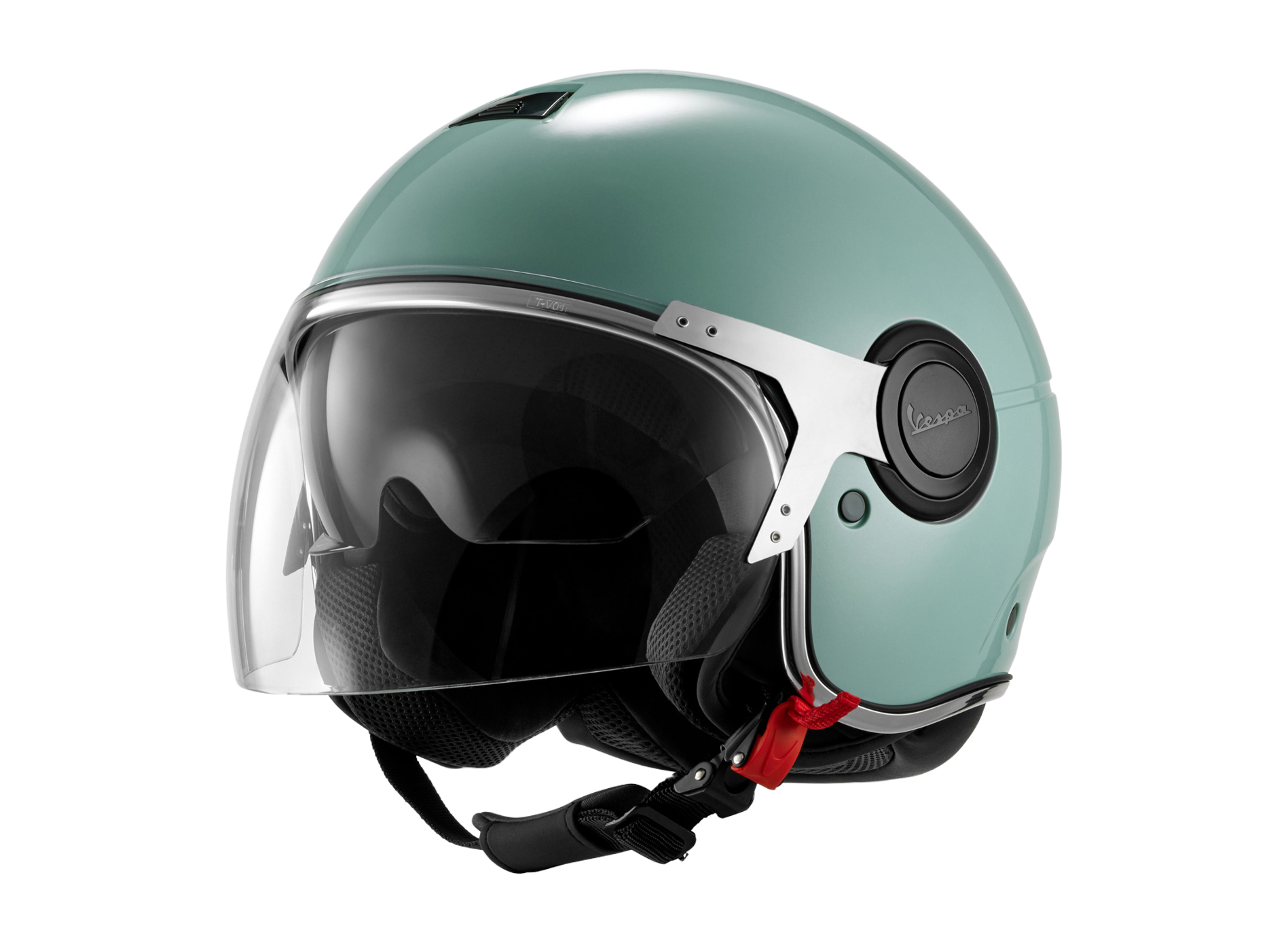 Vespa casque jet, Vespa Argentario, vert