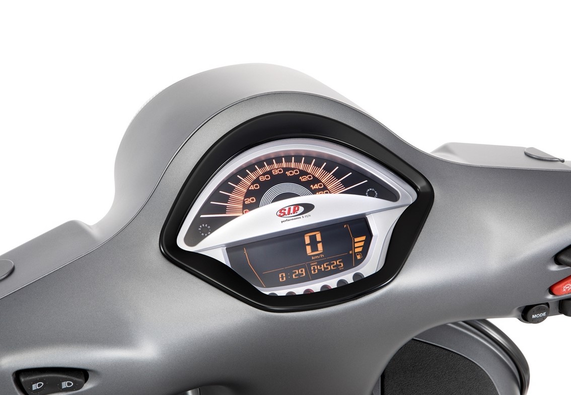 Compte-tours/tachymètre pour Vespa GTS/GTS Super 300ccm FL ('14-), argenté