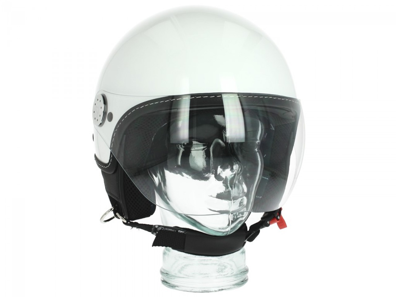 Casque jet Vespa visière 3.0 blanc