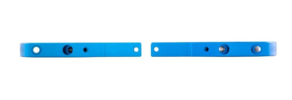 Adaptateur de repose-pieds passager pour Vespa GTS/GTS Super/GTV/GT 60/GT/GT L 125-300ccm, bleu mat