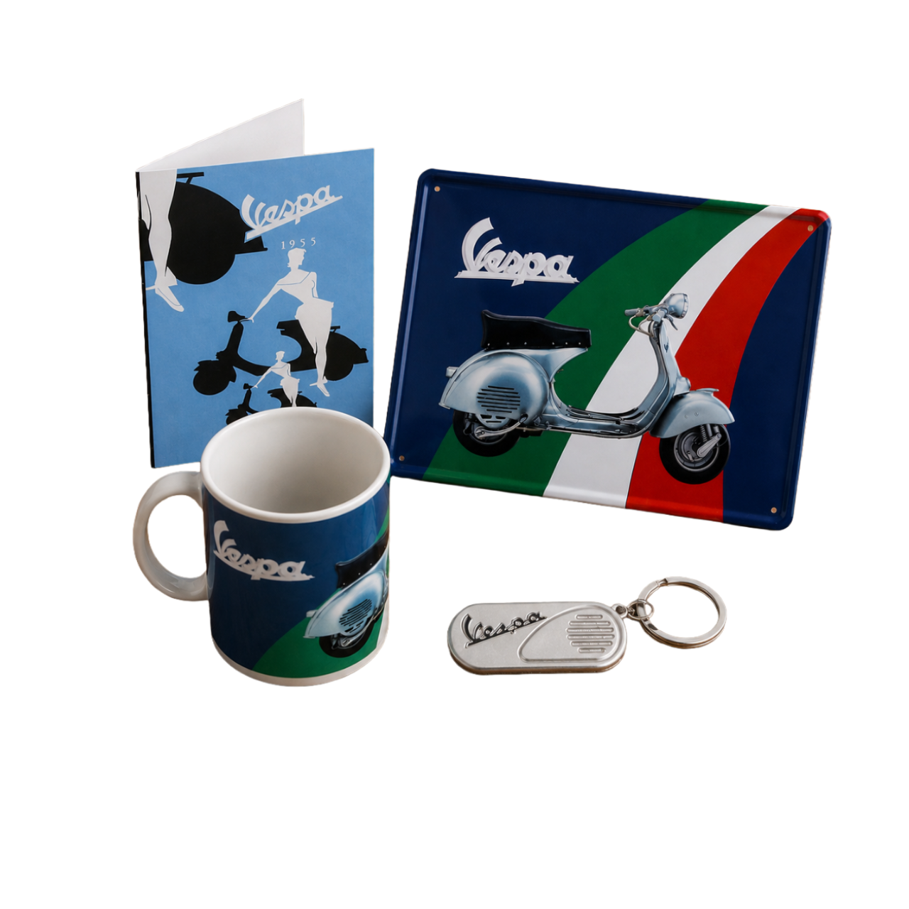 Pack de produits dérivés Vespa « Italia »
