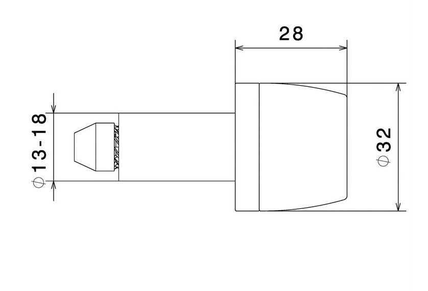 Poids de guidon RIZOMA gauche & droite pour Vespa, anodisé rouge