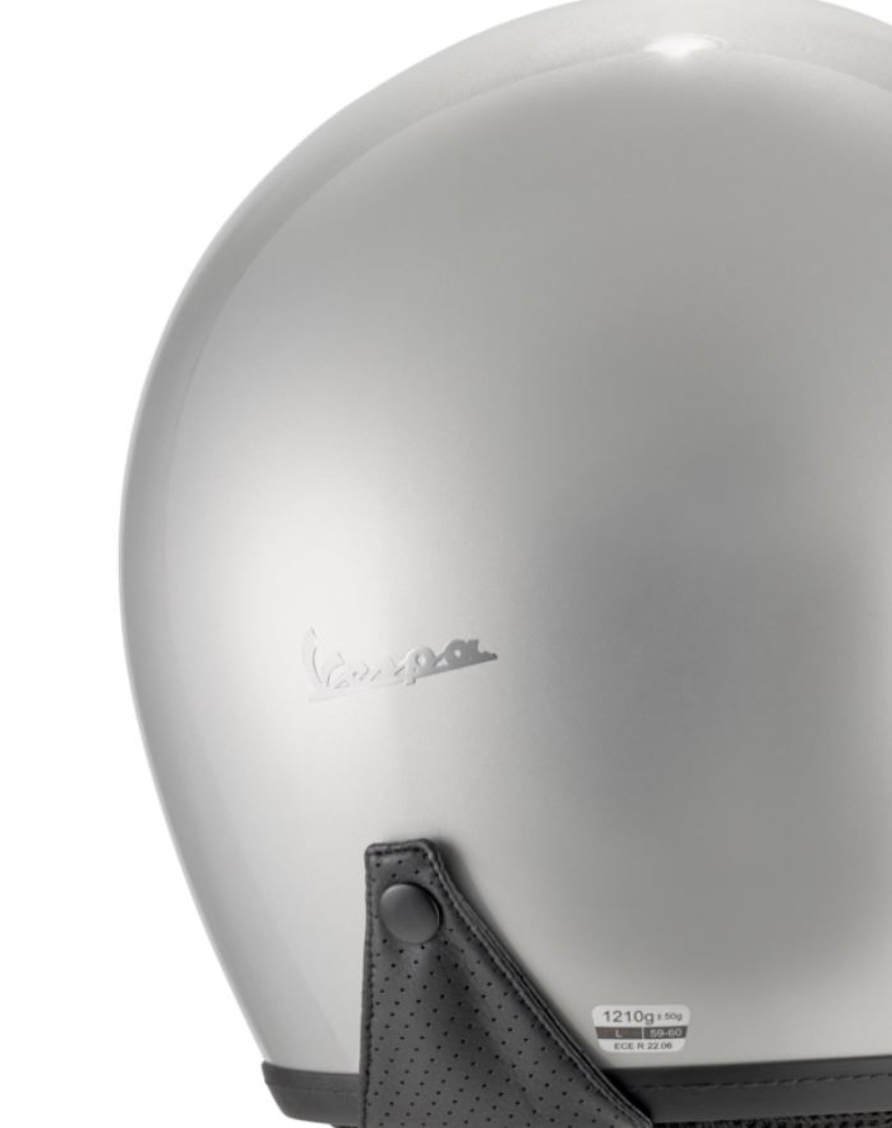 Casque intégral Vespa Versilia gris - L