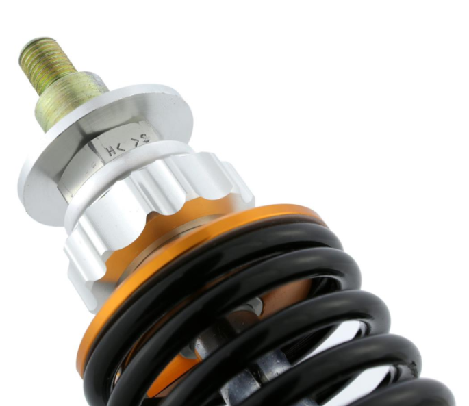 Amortisseur avant pour Vespa GTS/GTS Super/GTV/GT 60/GT/GT L, argent/orange