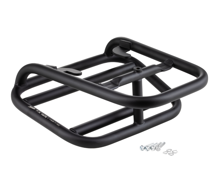 Pont de bagages arrière pour Vespa 946 3V i.e. 125cc, noir mat