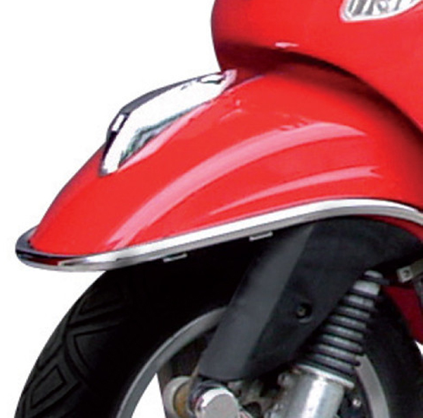 Pare-chocs garde-boue chrome Vespa S