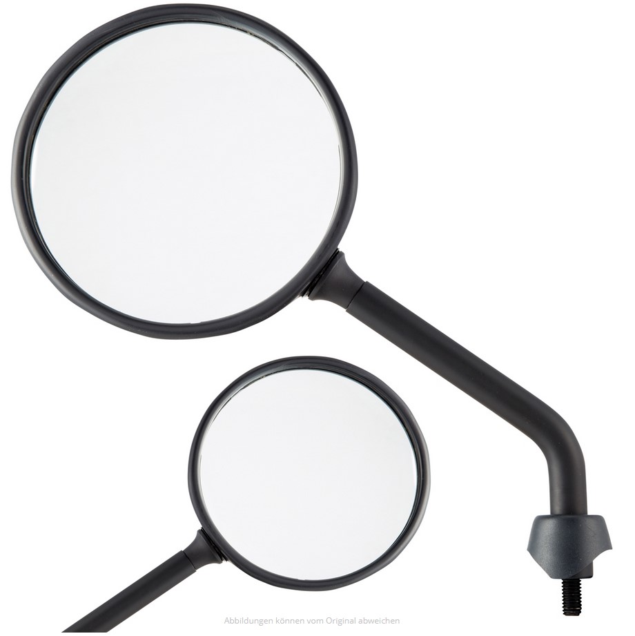 Rétroviseur Shorty noir mat, droite et gauche pour Vespa GTS / GTS Super HPE 125/300 ('19-)