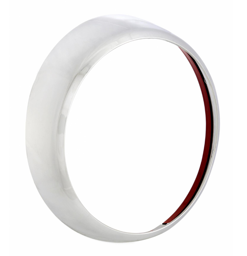 Anneau de lampe pour Vespa LX 50-150ccm, chrome