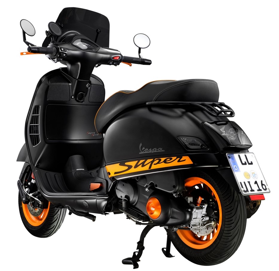 Bouchon de remplissage d'huile moteur pour Vespa, orange mat
