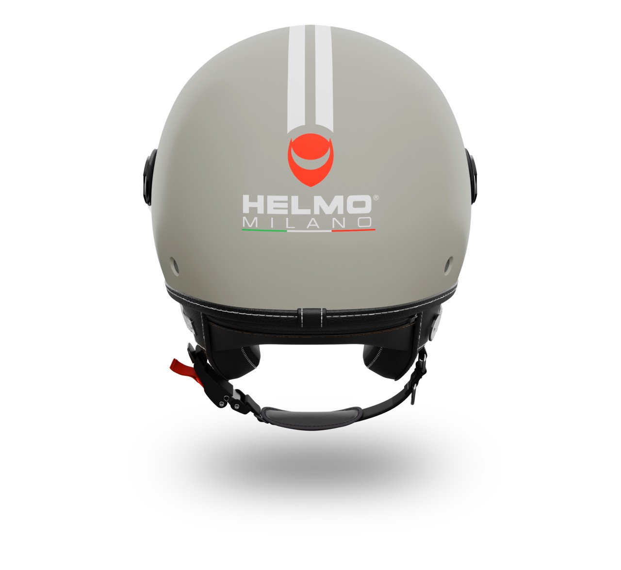 Helmo Milano Demi Jet Veloce gris mat