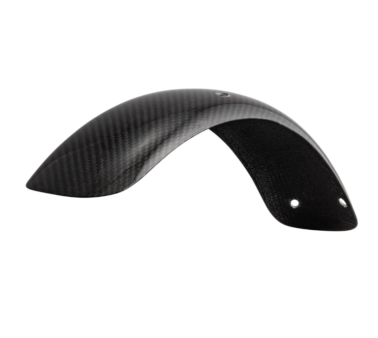 Aile 2.0 Garelli Race EVO II sans support pour Vespa PX 80-200ccm, carbone clair
