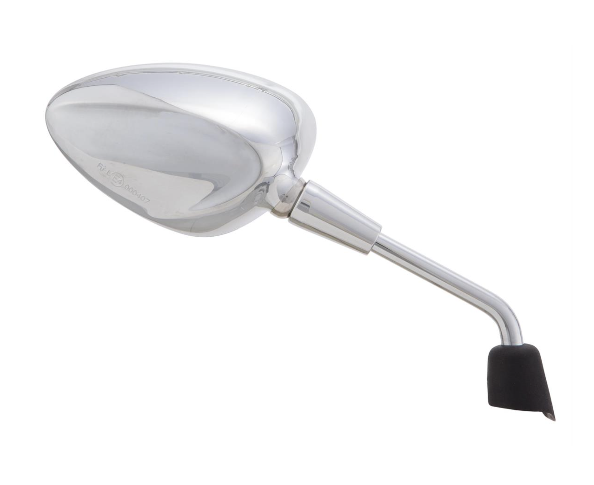Rétroviseur Shorty argenté droite et gauche pour Vespa Sprint 50-150ccm 2T/4T