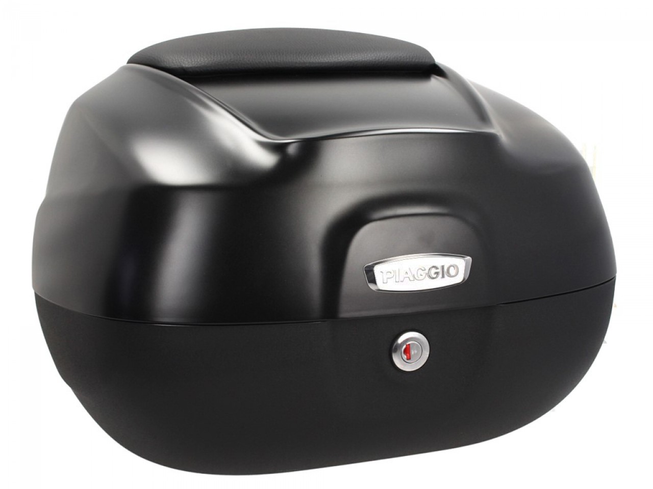 Topcase 37L pour Beverly Original Piaggio - NERO CARBONIO (POLICE) 93/B