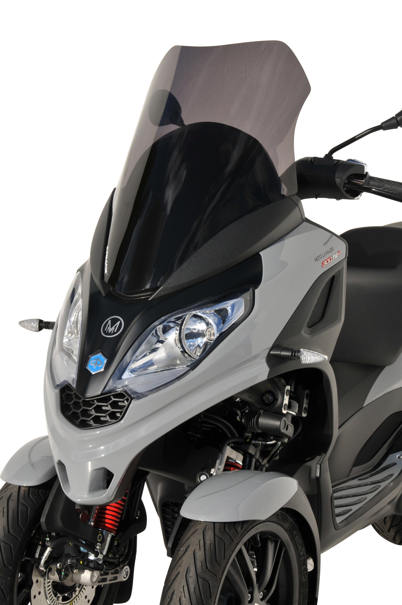 Pare-brise ERMAX Sport Touring pour Piaggio MP3 300 / SPORT HPE (19-), teinté/light black