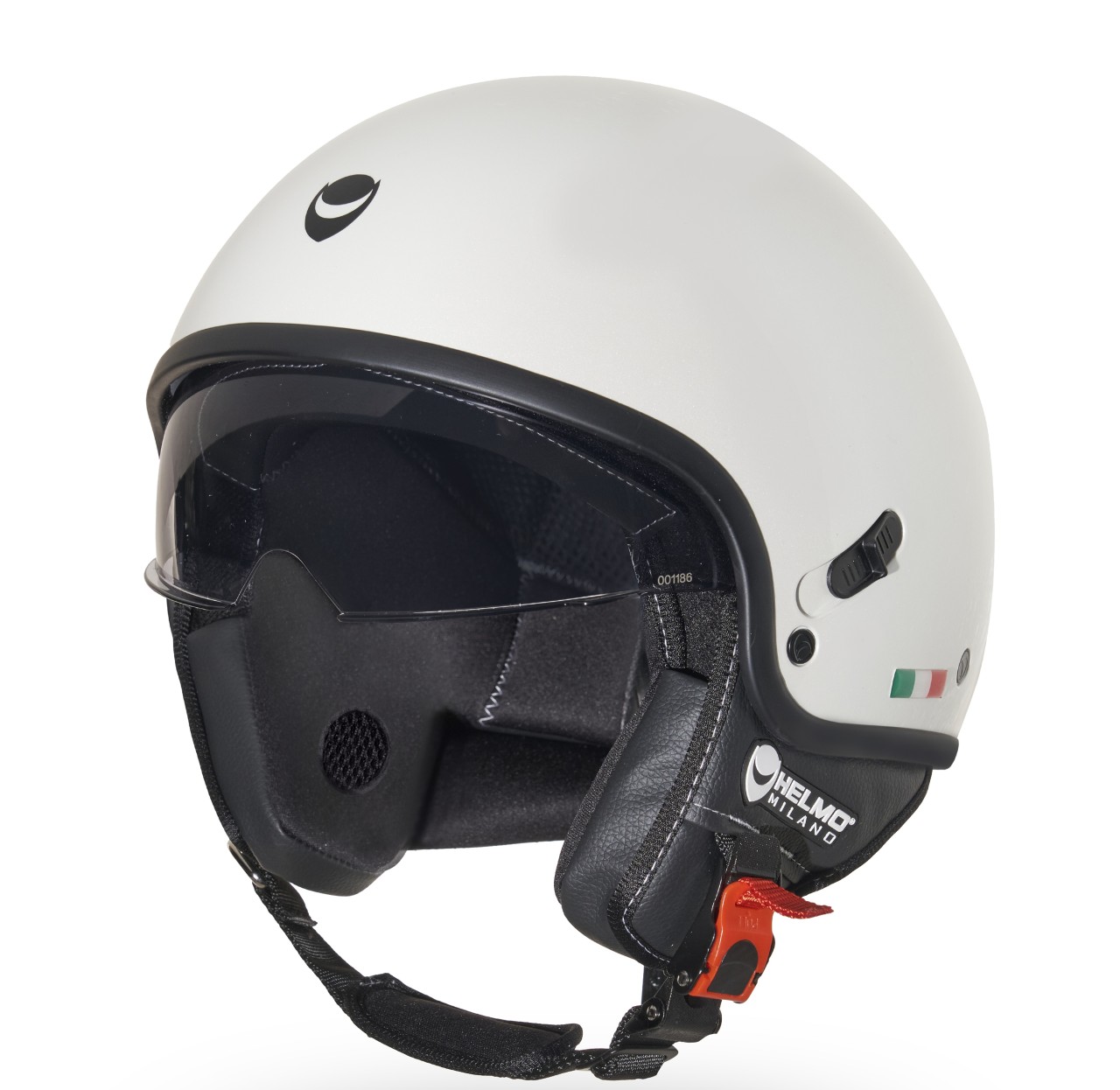 Helmo Milano Demi Jet Puro Slider blanc brillant