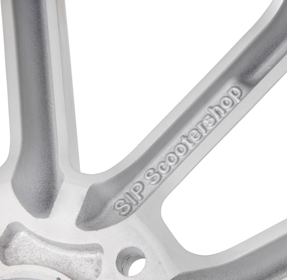 Jante avant/arrière 13" pour Vespa GTS/GTS Super/GTV/GT 60/GT/GT L 125-300ccm, argent