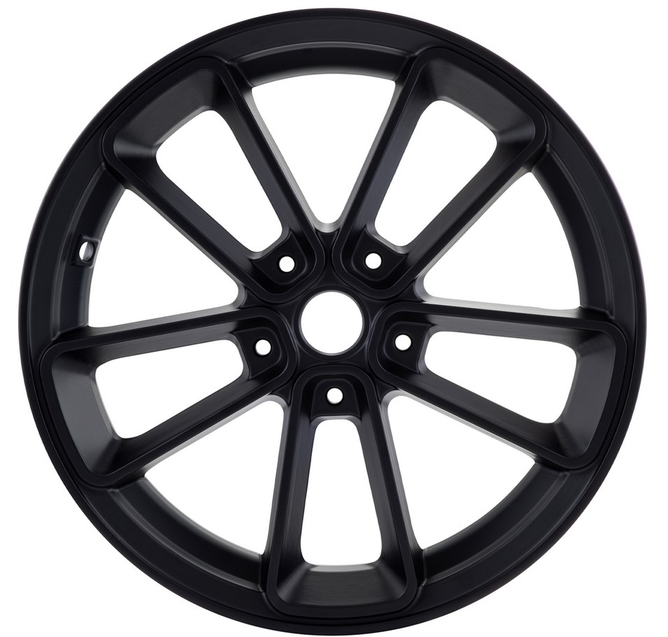Jante avant/arrière 13" pour Vespa GTS/GTS Super/GTV/GT 60/GT/GT L 125-300ccm, noire mate