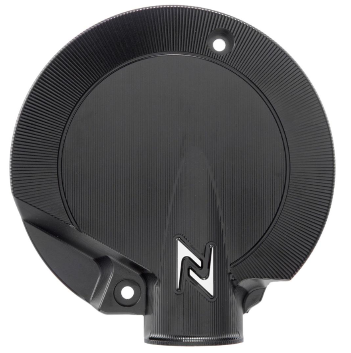 Couvercle de vario d'admission d'air pour Vespa Primavera/​Sprint 125-150ccm c.-à-d. 3V 4T AC, noir