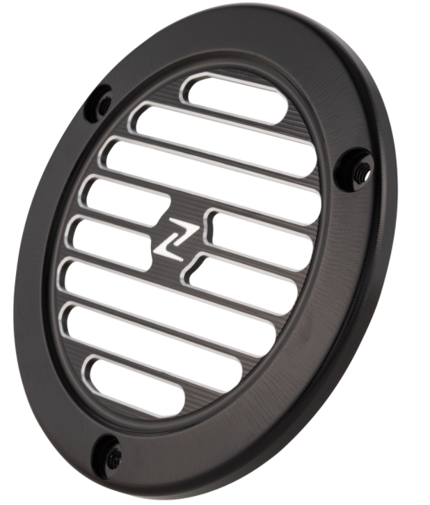 Cache roue de ventilateur vintage pour Vespa Primavera/​Sprint 3V i.e. 125/​150cc 4T AC, noir