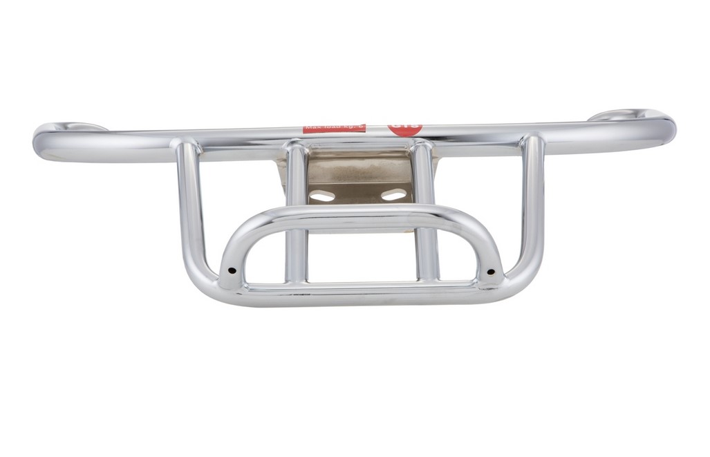 Porte-bagages / barre de maintien passager arrière 70's pour Vespa GTS/GTV/GT 125-300ccm 4T LC, chrome