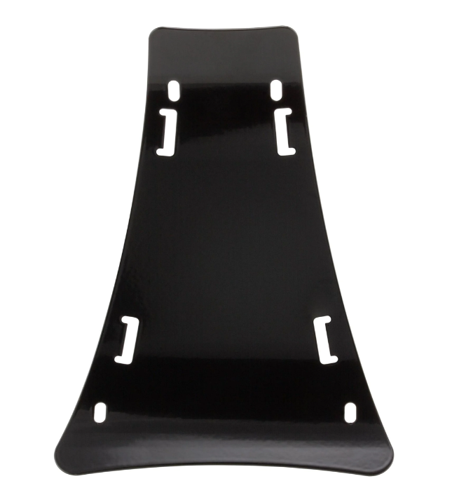 Porte-bagages passe-partout Footplate 2.0 pour Vespa GTS/GTS Super/GTV/GT, noir brillant