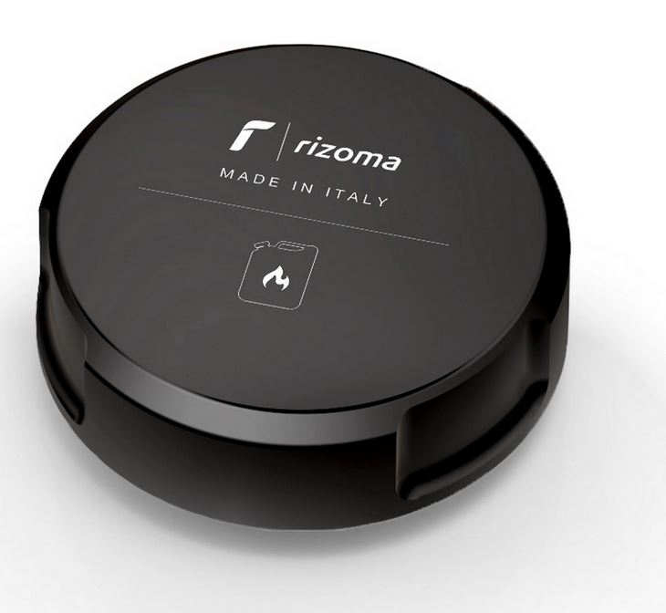 Bouchon de réservoir RIZOMA pour Vespa, noir
