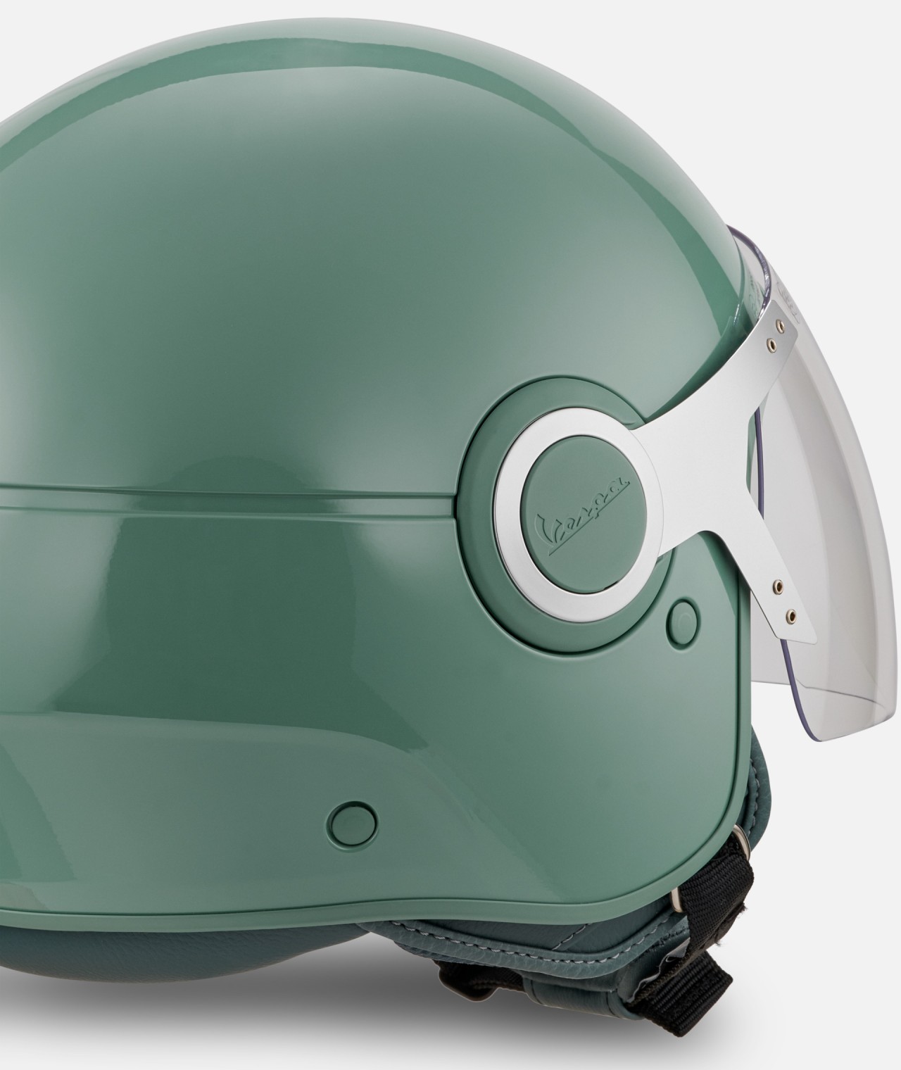 Vespa casque jet, Vespa Argentario, gris
