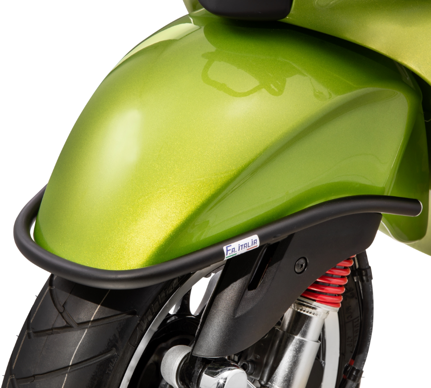 Pare-chocs aile avant pour Vespa Primavera/Sprint/Elettrica 50-150ccm, noir mat
