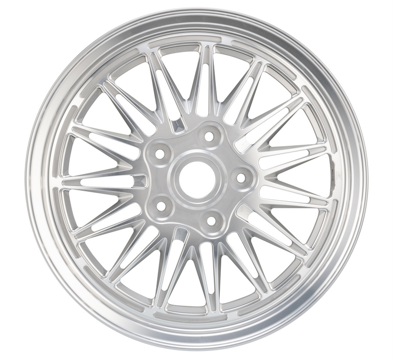 Jante Comb 3 avant/arrière 12" pour Vespa GTS/GTS Super/GTV/GT/946 125-300cc, argentée
