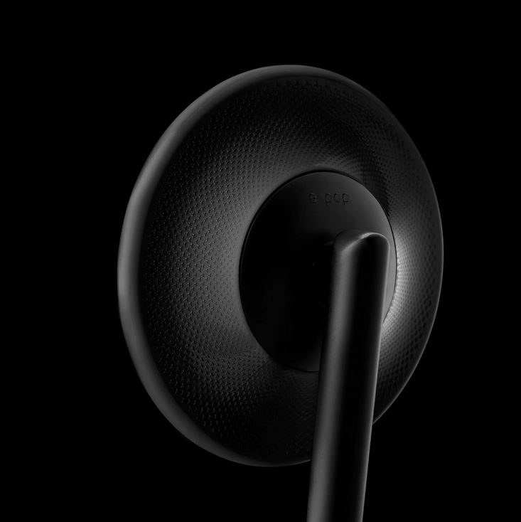 Rétroviseur d'extrémité de guidon RIZOMA E-POP pour Vespa gauche ou droite, noir