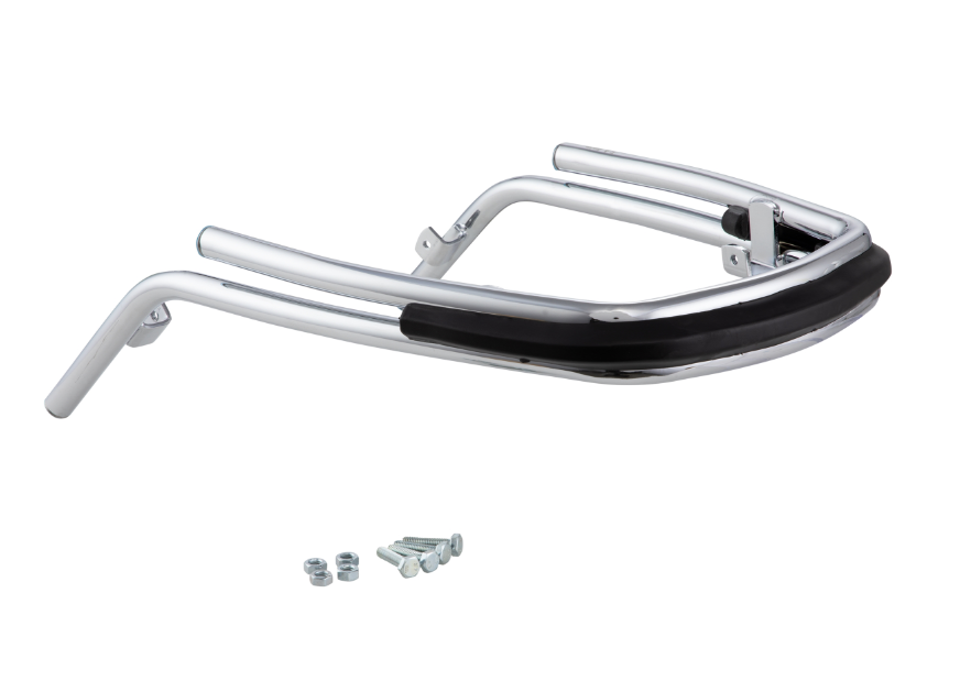 Pare-chocs aile avant pour Vespa PX 80-200ccm, chrome