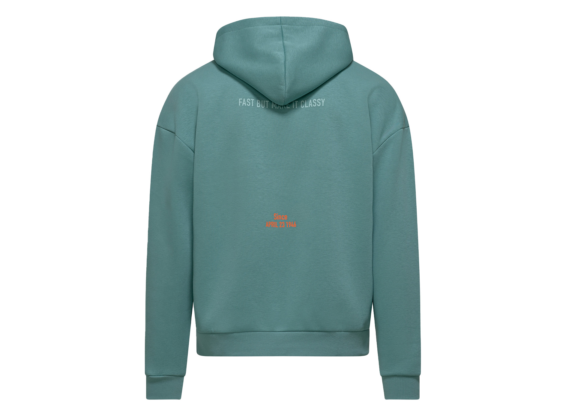 Sweat à capuche Vespa « Soul » vert, collection DEC - L