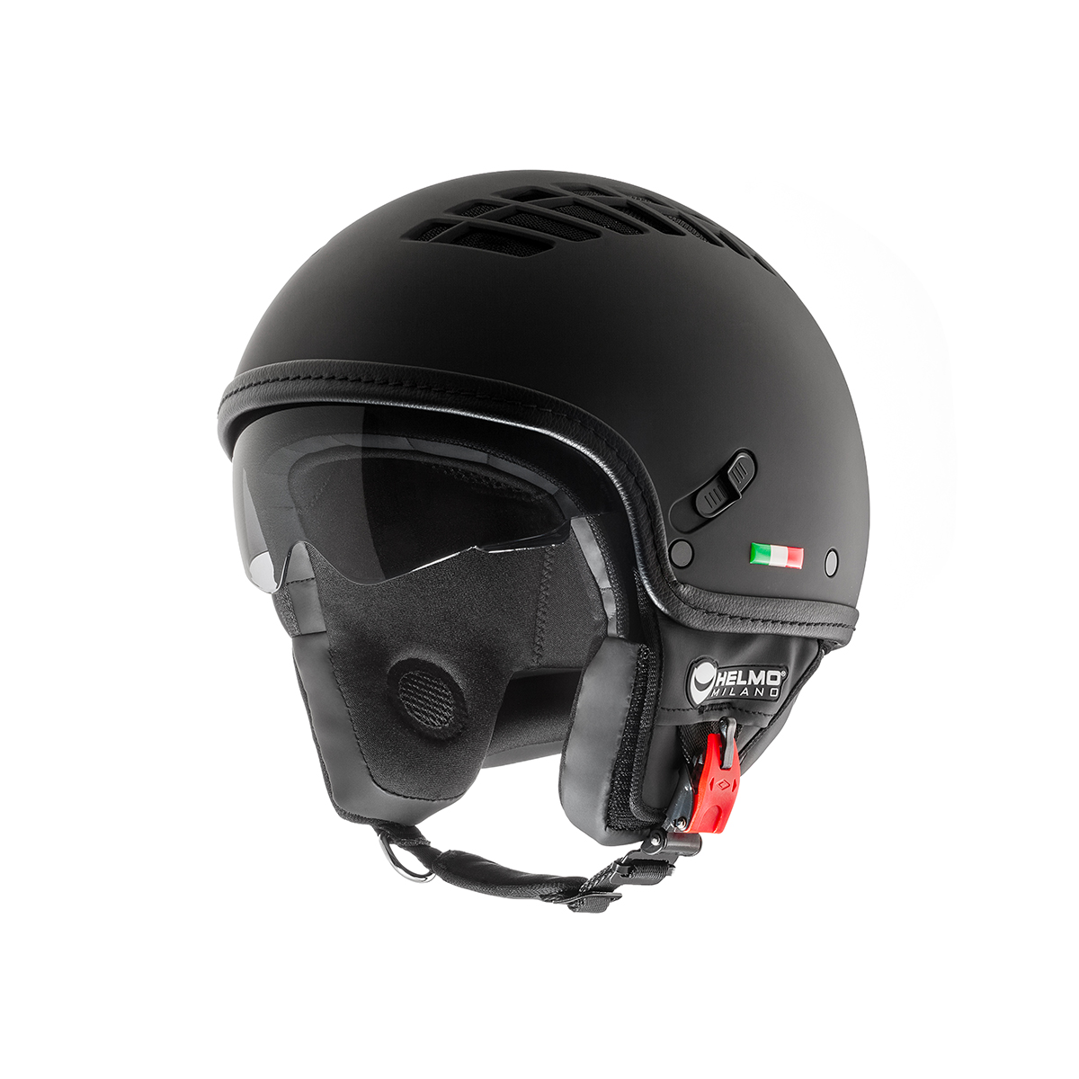 Helmo Milano Demi Jet, ViaColVento, noir, matt