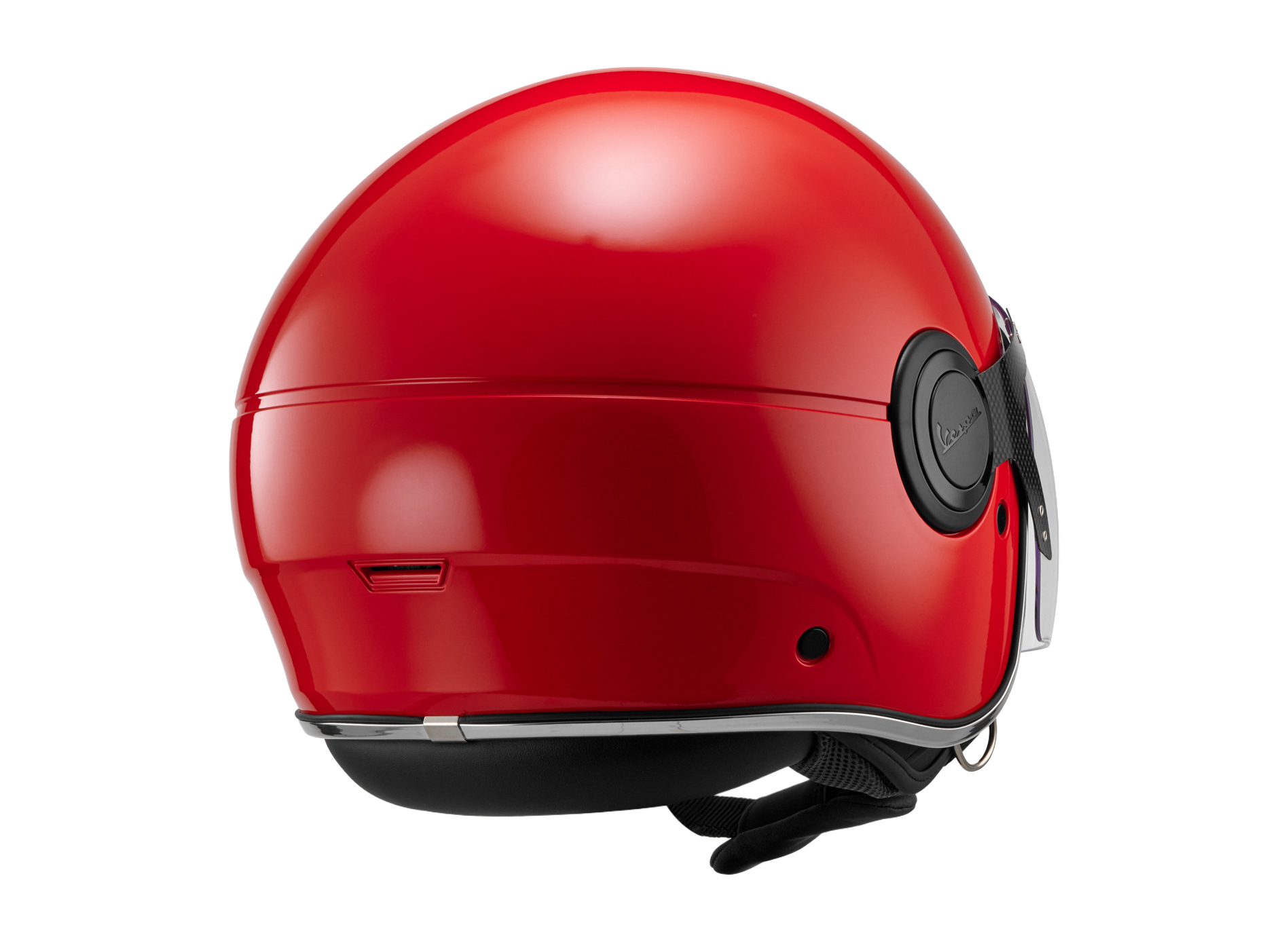 Vespa casque jet, Vespa Argentario, rouge