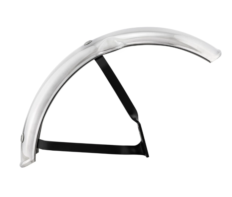 Aile Garelli pour Vespa PX 80-200ccm, métal, chrome