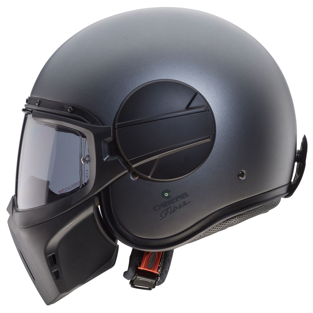 Caberg casque Ghost, mat-gun metallic
