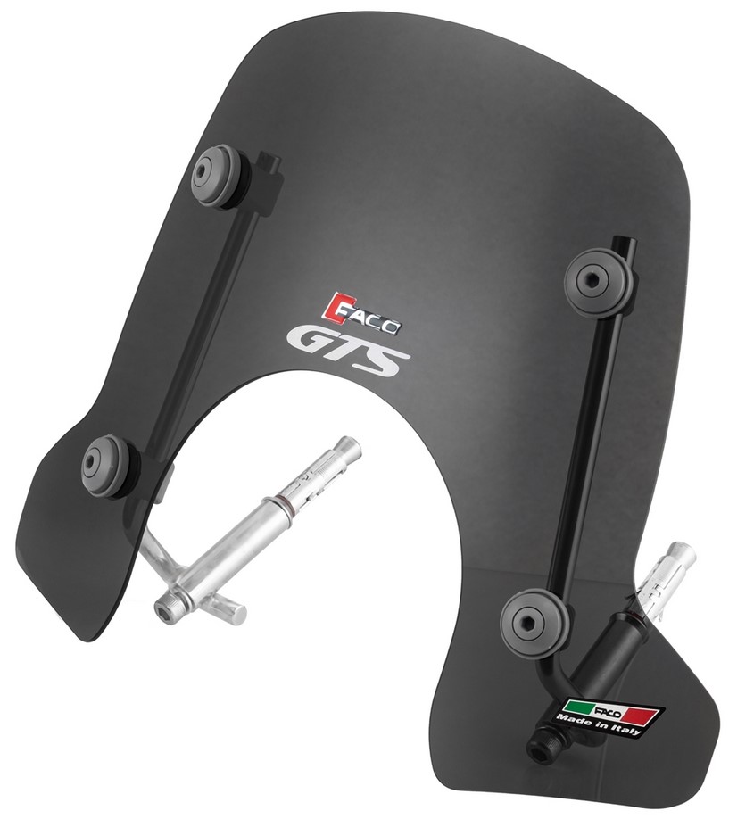 Pare-brise mi-haut pour Vespa GTS/GTS Super/GT/GT L 125-300cc, teinté