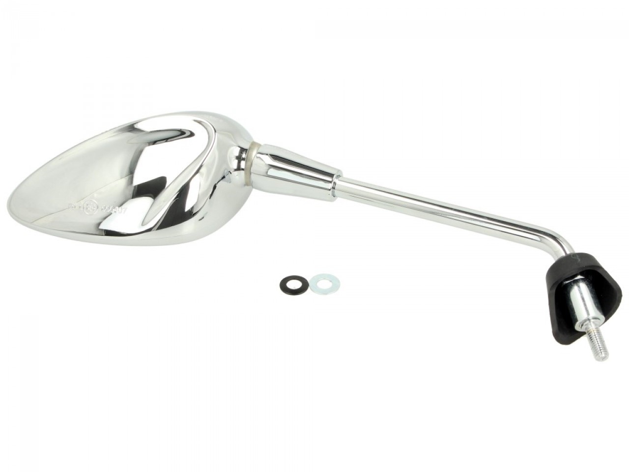 Rétroviseur droit chrome pour Vespa Sprint 50-150ccm 2T/​4T