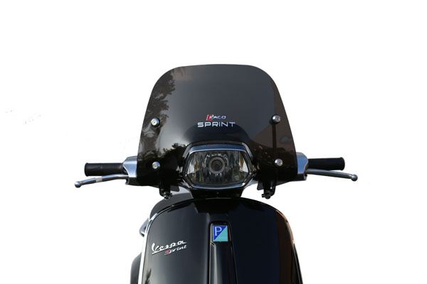 Pare-brise Faco petit pour Vespa Sprint - teinté