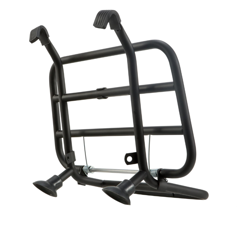 Porte-bagages avant pour Vespa PX 80-200ccm, pliable, noir