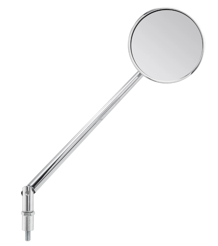 Rétroviseur standard pour Vespa, filetage à droite, chromé